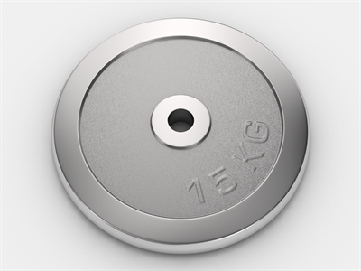 Диск хромированный UNIX Fit 15 кг / 25 мм msk25 unt_DU15000CE - фото 3845085