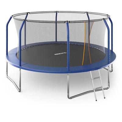 Батут UNIX Line SUPREME BASIC 14 ft (Blue) msk25 unt_TRUSUB14BL - фото 3845140