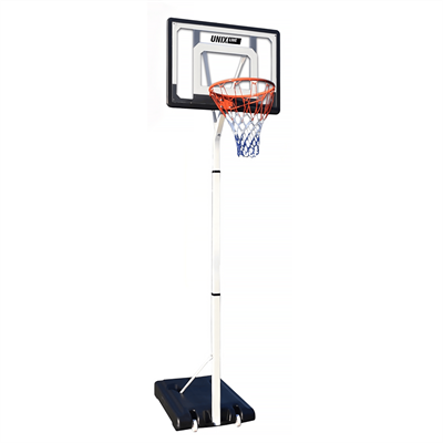 Баскетбольная стойка UNIX Line B-Stand 32"x23" R45 H210-260cm msk25 unt_BSTAS260WB - фото 3845175