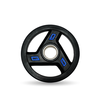 Диск обрезиненный c хватом UNIX Fit PRO 2,5 кг, 51 мм msk25 unt_DG2_5RUBPBL - фото 3845417