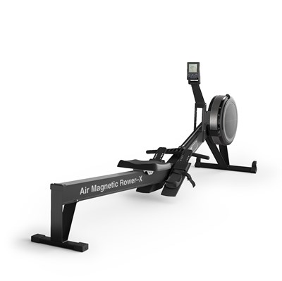 Гребной тренажер UNIX Fit Air Magnetic Rower-X Black msk25 unt_RMAMRXB - фото 3845517