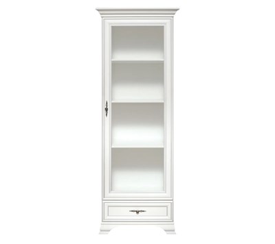 Шкаф-витрина Кентаки REG1W1S белый BRW00009812-blBRWl - фото 3849681