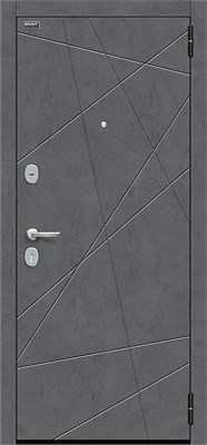 Дверь входная Bravo R Граффити-5.5 Kale, Slate Art/Look Art 205*96 Левое sp2510BR_033-1855 - фото 3856011
