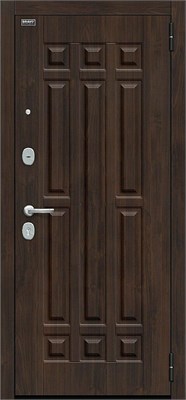 Дверь входная  205*96 Bravo R Форм Kale, Almon/Cappuccino Veralinga, Левое с зеркалом sp2510BR_033-1799