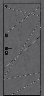 Дверь входная Bravo Z Граффити-5/5, Slate Art/Look Art 205*86 Левое sp2510BR_033-2417 - фото 3856367