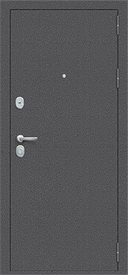 Дверь входная 205*96 Bravo  Тайга-9, Антик Серебряный/Царга, Левое sp2510BR_033-2359