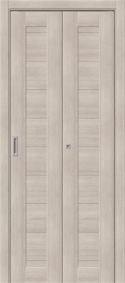 Межкомнатная складная дверь Браво-21, Cappuccino Melinga, Эко Шпон, 200*35 sp2510BR_153-1136 - фото 3857228