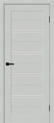 Межкомнатная дверь 200*70, Браво-28/2 (GS), Grey Silkwood / Magic Fog , ПЭТ sp2510BR_169-0759