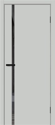 Межкомнатная  дверь Браво-0.40 П, Grey Silk / Mirox Grey, ПЭТ, 200*90 sp2510BR_169-1057 - фото 3857778