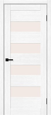 Межкомнатная  дверь Браво-23, Snow Melinga / Magic Fog, Эко Шпон, 200*80 sp2510BR_153-1330 - фото 3858230