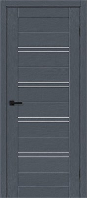 Межкомнатная дверь 200*60, Браво-28, Stormy Wood / Magic Fog , Эко Шпон sp2510BR_153-0709