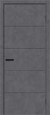 Межкомнатная  дверь Граффити-1.Д, Slate Art, Эко Шпон, 200*80 sp2510BR_153-1717 - фото 3858850