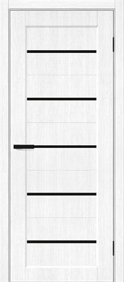 Межкомнатная  дверь Мода-22 Black Line, Snow Melinga, Эко Шпон, 200*80 sp2510BR_153-1361 - фото 3859084