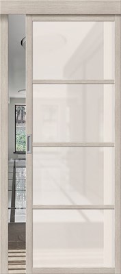 Межкомнатная  дверь Твигги-11.3, Cappuccino Melinga / Magic Fog, Эко Шпон, 200*70 sp2510BR_153-1253 - фото 3859111