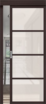 Межкомнатная  дверь Твигги-11.3, Wenge Melinga / Magic Fog, Эко Шпон, 200*70 sp2510BR_153-1257 - фото 3859119