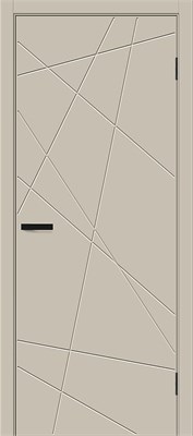 Межкомнатная дверь 190*55, Граффити-5.Д, Cream Pro , Винил sp2510BR_146-1867