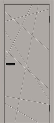 Межкомнатная  дверь Граффити-5.Д, Grey Pro, Винил, 200*80 sp2510BR_146-1581 - фото 3859348