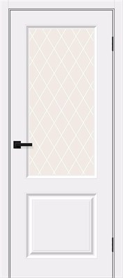 Межкомнатная  дверь Скинни-13, White Pro / White Сrystal, Винил, 200*70 sp2510BR_146-1793 - фото 3859411