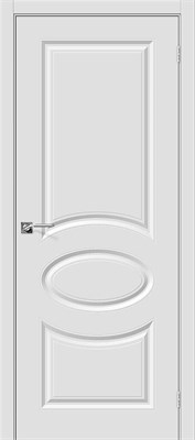 Межкомнатная  дверь Скинни-20, П-23 (Белый), Винил, 200*60 sp2510BR_015-0531 - фото 3859444