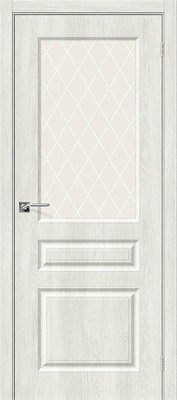 Межкомнатная  дверь Скинни-15, Casablanca / White Сrystal, Винил, 200*80 sp2510BR_146-0197 - фото 3859478