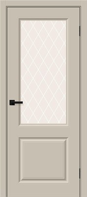 Межкомнатная  дверь Скинни-13, Cream Pro / White Сrystal, Винил, 200*60 sp2510BR_146-1784 - фото 3859502