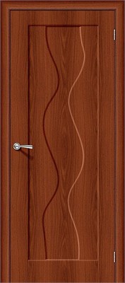 Межкомнатная дверь 200*60, Вираж-1, Italiano Vero , Винил sp2510BR_146-0263