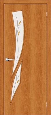 Межкомнатная дверь 200*60, 8Ф, Л-12 (МиланОрех) / Фьюзинг , Финиш Флекс sp2510BR_010-0554