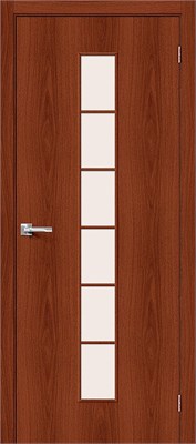 Межкомнатная дверь 200*90, 2С, Л-11 (ИталОрех) / Сатинато , Финиш Флекс sp2510BR_010-0302