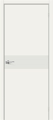 Межкомнатная  дверь Граффити-23, Whitey, Эмаль, 200*70 sp2510BR_013-0524 - фото 3859937