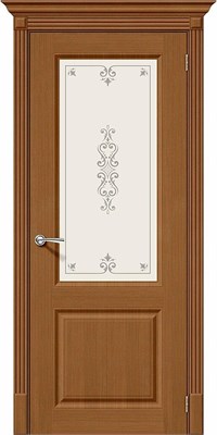 Межкомнатная  дверь Статус-13, Ф-11 (Орех) / Худ., Шпон, 200*90 sp2510BR_003-0623 - фото 3860400