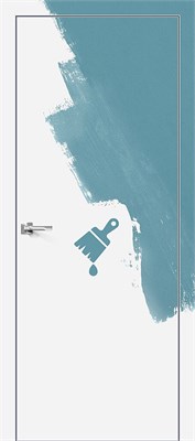 Скрытая  дверь Инвизибл Браво Al (Пc3), Prime/Алюминий, Prime Грунт, 230*90 Правое sp2510BR_168-3361 - фото 3860533