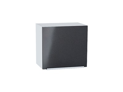 Шкаф верхний горизонтальный Фьюжн Белый, Anthracite, 460, 500 В*Ш*Г 458*500*318, фасад МДФ  Anthracite, корпус  Белый ms2510VVT_57205