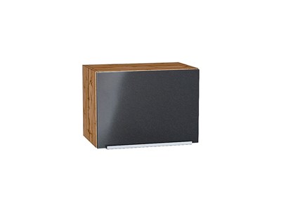 Шкаф верхний горизонтальный Фьюжн Дуб Вотан, Anthracite, 360, 500 В*Ш*Г 358*500*320, фасад МДФ  Anthracite, корпус  Дуб Вотан ms2510VVT_60672