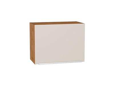 Шкаф верхний горизонтальный Фьюжн Дуб Вотан, Cream Silk, 460, 600 В*Ш*Г 458*600*318, фасад МДФ  Cream Silk, корпус  Дуб Вотан ms2510VVT_71874