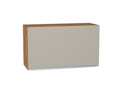 Шкаф верхний горизонтальный Фьюжн Дуб Вотан, Silky Grey, 460, 800 В*Ш*Г 458*800*318, фасад МДФ  Silky Grey, корпус  Дуб Вотан ms2510VVT_60653