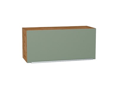 Шкаф верхний горизонтальный Фьюжн Дуб Вотан, Silky Mint, 360, 800 В*Ш*Г 358*800*320, фасад МДФ  Silky Mint, корпус  Дуб Вотан ms2510VVT_60656