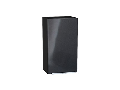Шкаф верхний с 1-ой дверцей Фьюжн Graphite, Anthracite, 720, 400 В*Ш*Г 716*400*320, фасад МДФ  Anthracite, корпус  Graphite ms2510VVT_36763
