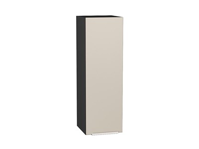 Шкаф верхний с 1-ой дверцей Фьюжн Graphite, Cream Silk, 920, 300 В*Ш*Г 920*300*320, фасад МДФ  Cream Silk, корпус  Graphite ms2510VVT_71929