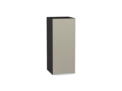 Шкаф верхний с 1-ой дверцей Фьюжн Graphite, Silky Grey, 720, 300 В*Ш*Г 716*300*320, фасад МДФ  Silky Grey, корпус  Graphite ms2510VVT_51951