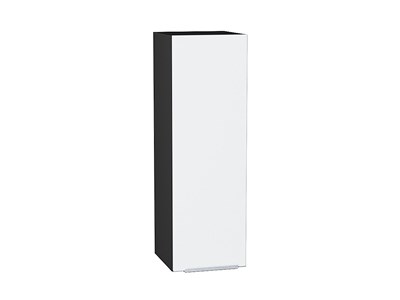 Шкаф верхний с 1-ой дверцей Фьюжн Graphite, Silky White, 920, 300 В*Ш*Г 920*300*320, фасад МДФ  Silky White, корпус  Graphite ms2510VVT_51969
