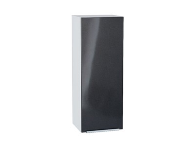 Шкаф верхний с 1-ой дверцей Фьюжн Белый, Anthracite, 920, 350 В*Ш*Г 920*350*320, фасад МДФ  Anthracite, корпус  Белый ms2510VVT_65121
