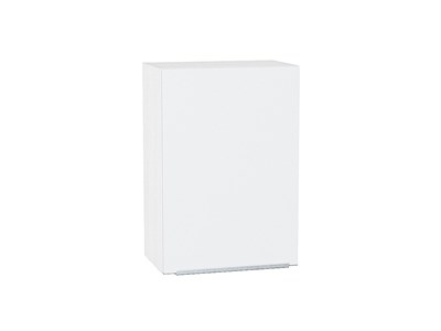 Шкаф верхний с 1-ой дверцей Фьюжн Белый, Silky White, 720, 500 В*Ш*Г 716*500*320, фасад МДФ  Silky White, корпус  Белый ms2510VVT_51958