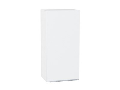 Шкаф верхний с 1-ой дверцей Фьюжн Белый, Silky White, 920, 400 В*Ш*Г 920*400*320, фасад МДФ  Silky White, корпус  Белый ms2510VVT_51961