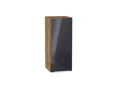 Шкаф верхний с 1-ой дверцей Фьюжн Дуб Вотан, Anthracite, 720, 300 В*Ш*Г 716*300*320, фасад МДФ  Anthracite, корпус  Дуб Вотан ms2510VVT_60799