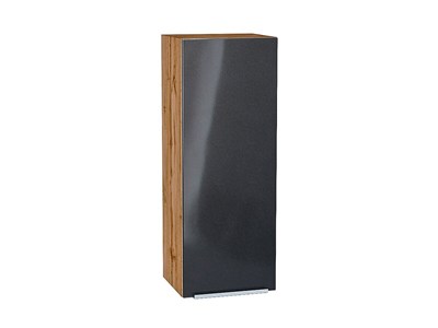 Шкаф верхний с 1-ой дверцей Фьюжн Дуб Вотан, Anthracite, 920, 350 В*Ш*Г 920*350*320, фасад МДФ  Anthracite, корпус  Дуб Вотан ms2510VVT_65123
