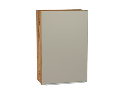 Шкаф верхний с 1-ой дверцей Фьюжн Дуб Вотан, Silky Grey, 920, 600 В*Ш*Г 920*600*320, фасад МДФ  Silky Grey, корпус  Дуб Вотан ms2510VVT_60768