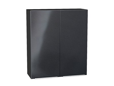 Шкаф верхний с 2-мя дверцами Фьюжн Graphite, Anthracite, 920, 800 В*Ш*Г 920*800*320, фасад МДФ  Anthracite, корпус  Graphite ms2510VVT_45093
