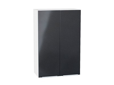 Шкаф верхний с 2-мя дверцами Фьюжн Белый, Anthracite, 920, 600 В*Ш*Г 920*600*320, фасад МДФ  Anthracite, корпус  Белый ms2510VVT_45087