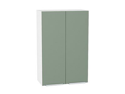 Шкаф верхний с 2-мя дверцами Фьюжн Белый, Silky Mint, 920, 600 В*Ш*Г 920*600*320, фасад МДФ  Silky Mint, корпус  Белый ms2510VVT_52056