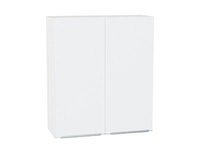Шкаф верхний с 2-мя дверцами Фьюжн Белый, Silky White, 920, 800 В*Ш*Г 920*800*320, фасад МДФ  Silky White, корпус  Белый ms2510VVT_52045